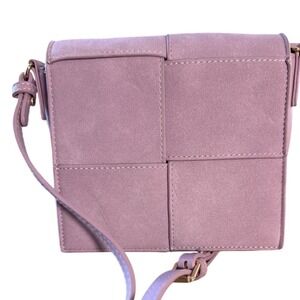 Moda Luxe Lena Lilac Purple Woven Small Crossbody bag Nwot